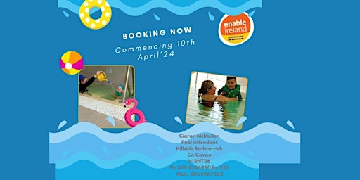 Imagen principal de Copy of Hydrotherapy Pool Swim Sessions,