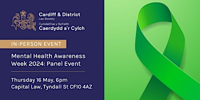 Imagem principal do evento Mental Health Awareness Week 2024: CDLS Panel Event