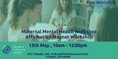 Imagen principal de Maternal Mental Health workshop