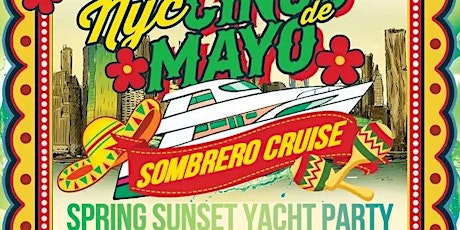 Cinco De Mayo Sombrero Spring Sunset Yacht Party