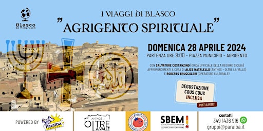 Imagem principal do evento I Viaggi di Blasco - Agrigento Spirituale