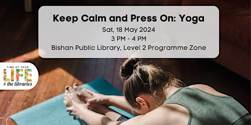 Imagem principal do evento Keep Calm and Press On: Yoga