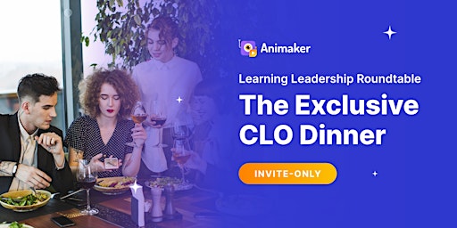 Primaire afbeelding van Learning Leadership Roundtable: The Exclusive CLO Dinner