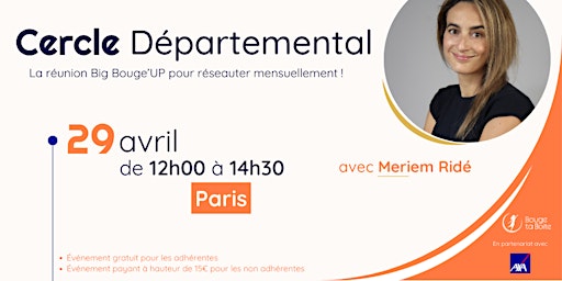 Imagem principal do evento Cercle départemental à Paris