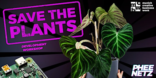 Imagem principal de SAVE THE PLANTS: Programmiere deinen Pflanzen-Feuchtigkeitssensor