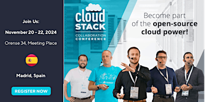Image principale de CloudStack Collaboration Conference 2024