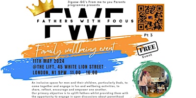Imagen principal de Fathers with Focus Wellbeing Event