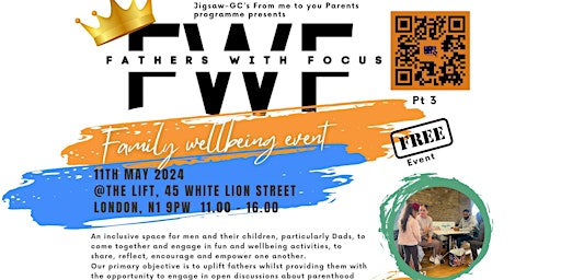 Image principale de Fathers with Focus Wellbeing Event