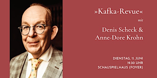 Imagem principal de »Kafka-Revue« mit Denis Scheck und Anne-Dore Krohn