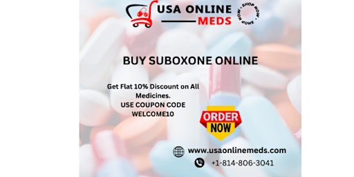 Imagem principal do evento Buy Suboxone Online Without Prescription Instant Relief from Multiple Issue
