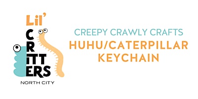 HUHU/CATERPILLAR KEYCHAIN | Lil' Critters primary image