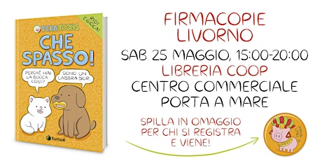 CHE SPASSO! - Firmacopie con Pera Toons - LIVORNO