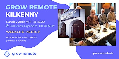 Grow Remote Kilkenny  - Social Meetup  primärbild