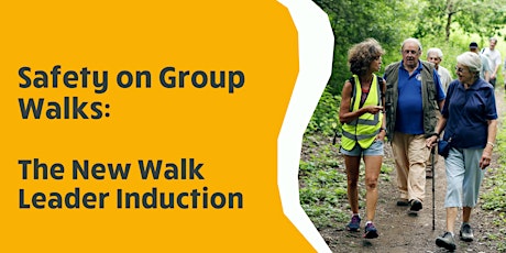 The New Walk Leader Induction - England and Wales