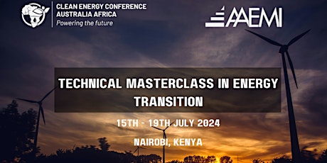 Technical Masterclass in Energy Transition