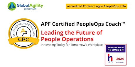 APF Certified PeopleOps Coach™ (APF CPC™) | Nov 19-Nov 22 , 2024