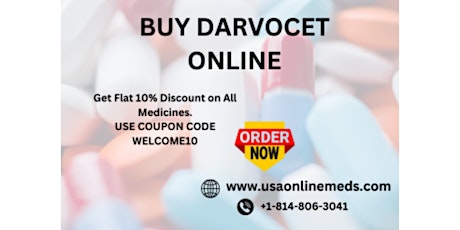Buy Darvocet Online and Get Shipped Overnight Using Visa Payments