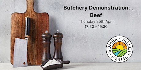 Butchery Demonstration: Beef