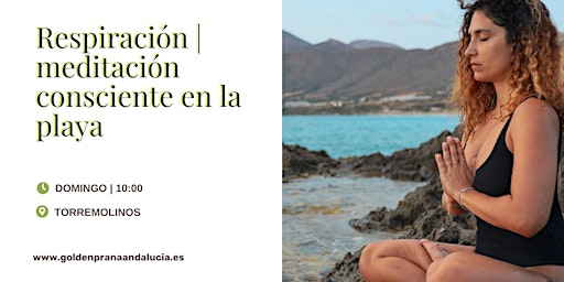 Imagem principal de Copia de Domingo Meditación Guiada | Respiración consciente en la playa