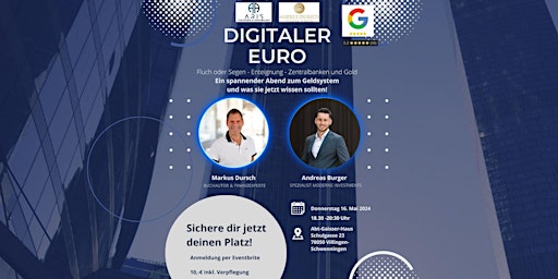 Immagine principale di Digitaler Euro - Fluch oder Segen 