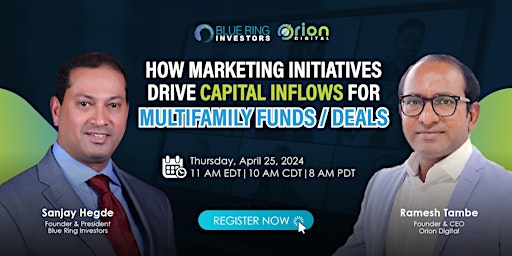 Imagen principal de How Marketing Initiatives Drive Capital Inflows for Multifamily Funds/Deal