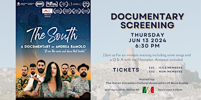 Imagem principal do evento Documentary Screening: The South by Andrea Ramolo at the Italian Club