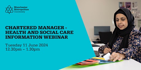Chartered Manager - Health and Social Care Information Webinar
