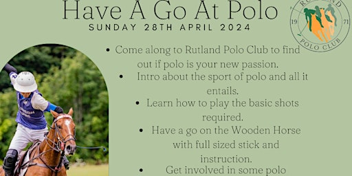 Have a go at polo