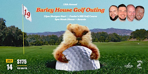 Imagem principal do evento Barley House Golf Outing-15th Annual