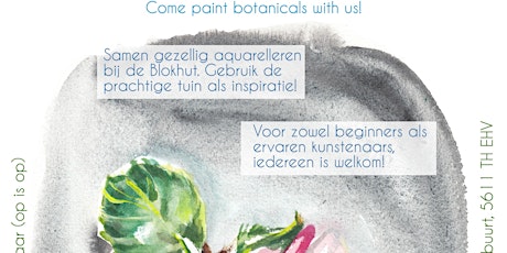 Imagem principal do evento Watercolor Painting Workshop in Eindhoven, the Blokhut