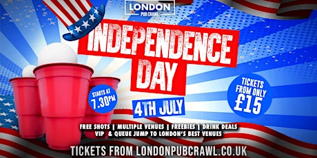 4TH OF JULY INDEPENDENCE DAY PUB CRAWL