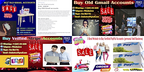 Buy Old Gmail Accounts - 100% PVA Old & Best Quality