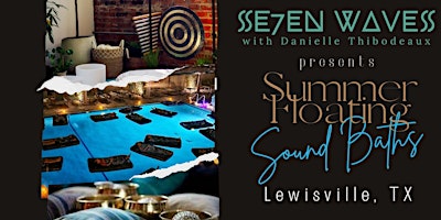 Imagem principal do evento Se7en Waves: Floating Sound Baths