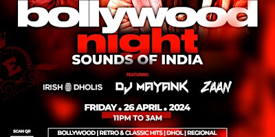 Primaire afbeelding van SOUNDS OF INDIA: Bollywood Night