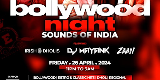 Image principale de SOUNDS OF INDIA: Bollywood Night