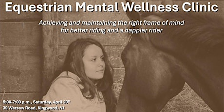 Equestrian Mental Wellness Clinic