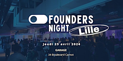Imagem principal do evento Founders Night Lille