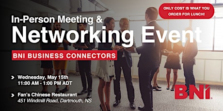 BNI Business Connectors In-Person Networking