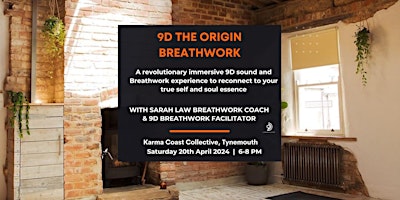 Primaire afbeelding van 9D Immersive Breathwork Experience - The Origin