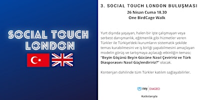 Imagem principal do evento 3. Social Touch London Buluşması (Sertaç Doğanay)