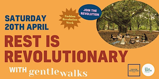 Imagem principal do evento Rest is Revolutionary: Forest Bathing with Gentle Walks