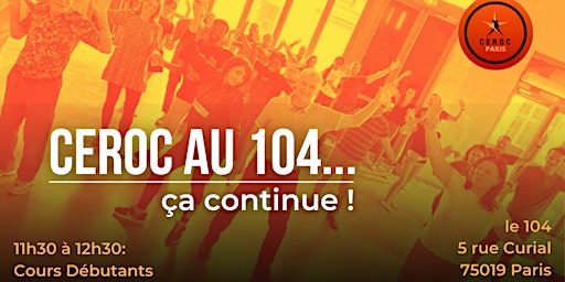 Imagem principal de Cours de Ceroc - le rock moderne - gratuits pour débutants