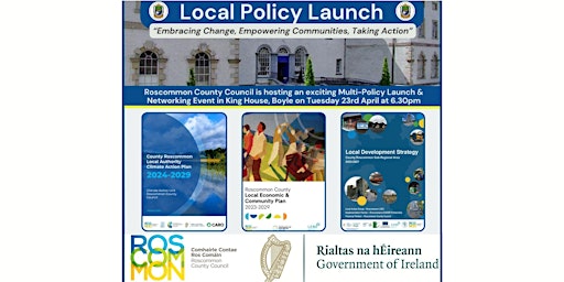 Primaire afbeelding van Roscommon County Council Multi-Policy Launch