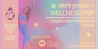 Primaire afbeelding van YO BK Silent Groove + Wellness Fair