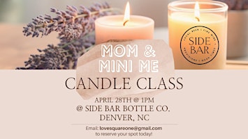 Imagem principal do evento Candle Class- Mom & Mini Me