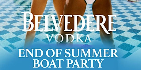 End Of Summer Boat Party