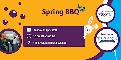 Age UK H&F Spring BBQ 2024