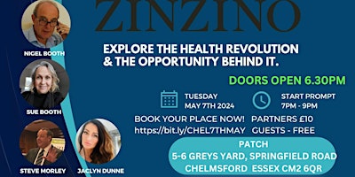 Primaire afbeelding van Zinzino Health & Wellness Overview - Chelmsford