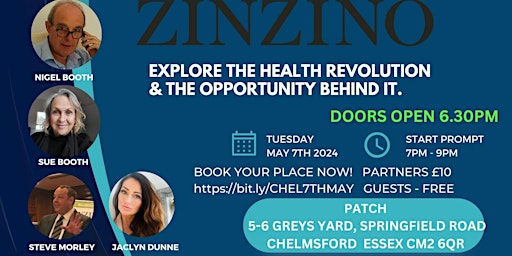 Imagem principal do evento Zinzino Health & Wellness Overview - Chelmsford