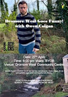 Imagem principal do evento CANCELLED: Sligo Comedy Club - Dromore West Comm Centre Sat 27th April